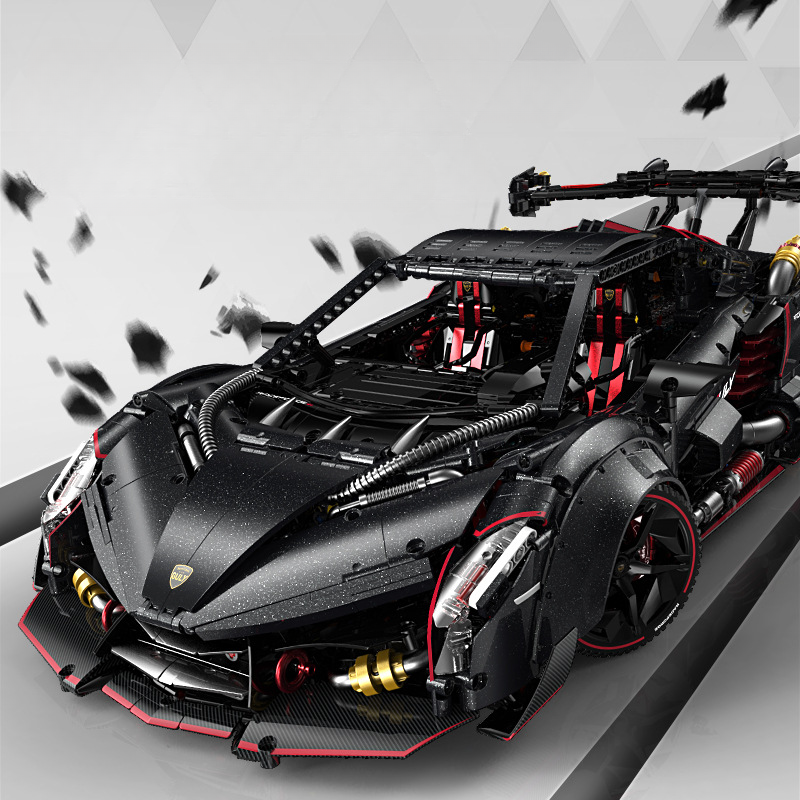 Lambo electroplated sports car