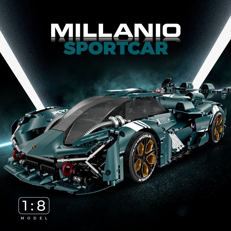 Lamborghini matte graphite green