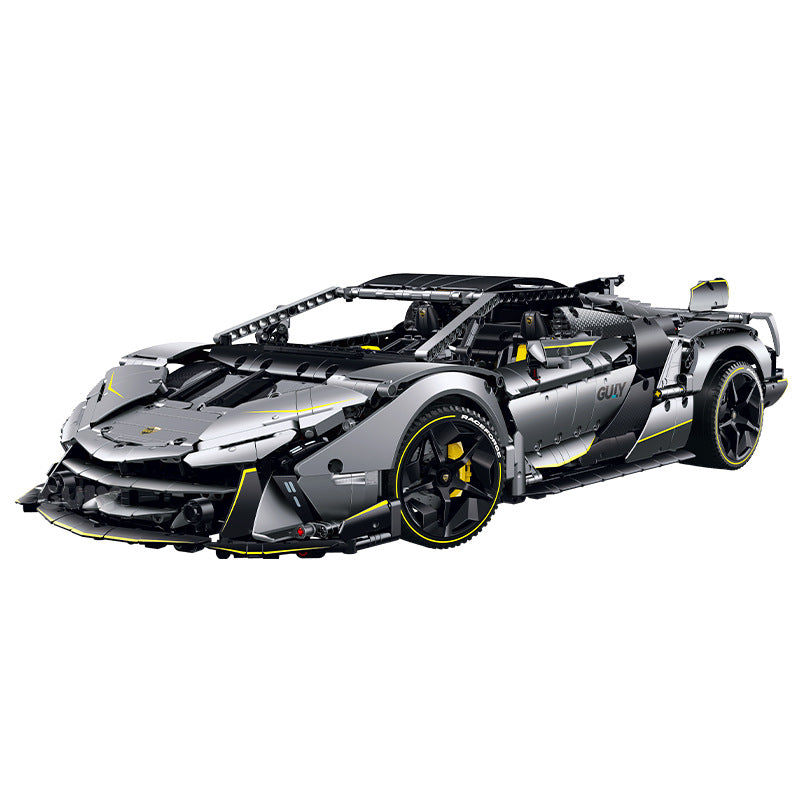 Lambo electroplated sports car