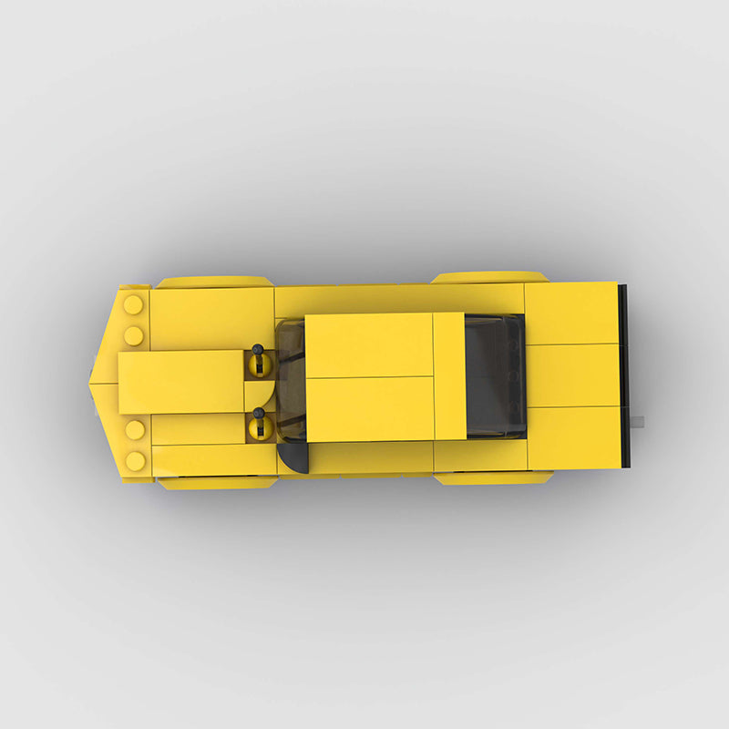 Yellow BMW 320i