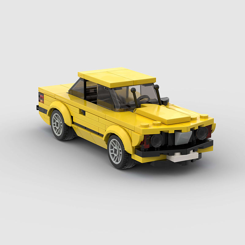 Yellow BMW 320i