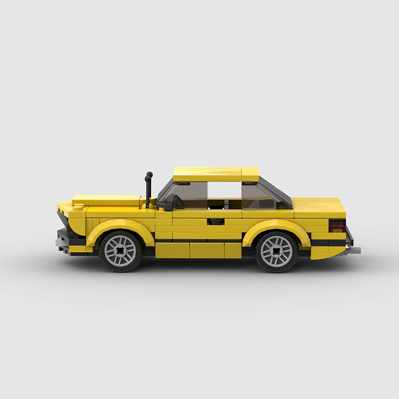 Yellow BMW 320i