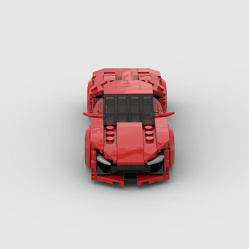 Lycan supercar white model