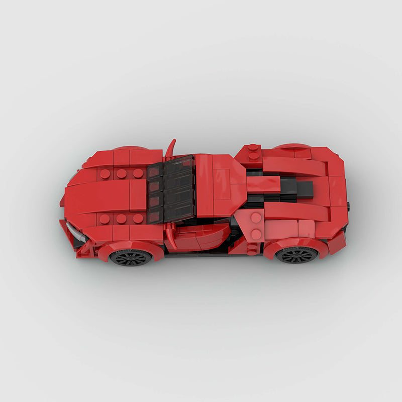 Lycan supercar white model